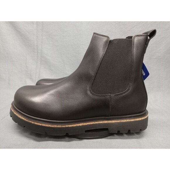 Birkenstock Mens Highwood Mid Ankle Boots Black Size 11 REGULAR - NEW NO BOX! - Picture 7 of 11